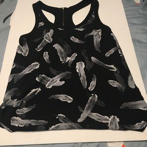 Black Express feather top